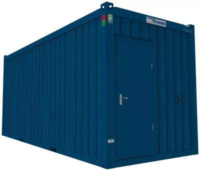 Product - Kontajner festivalový 20´ - presklená dlhá stena Containex