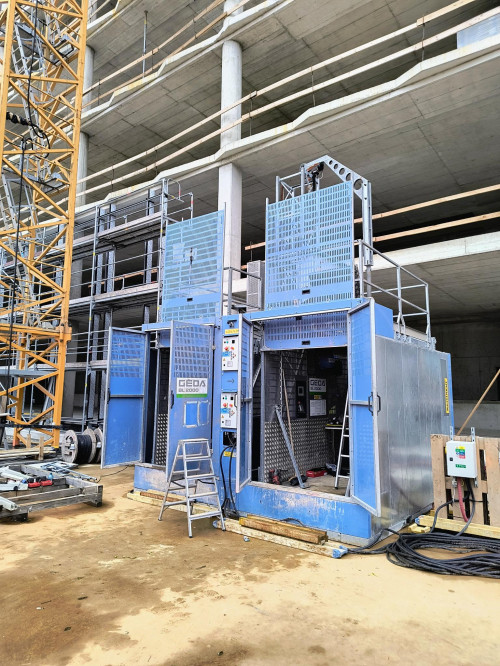 Ramirent technika pri výstavbe novej štvrti bratislavského downtownu