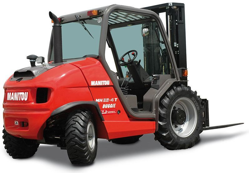 Off-road forklift with a load capacity of up to 2.5 t