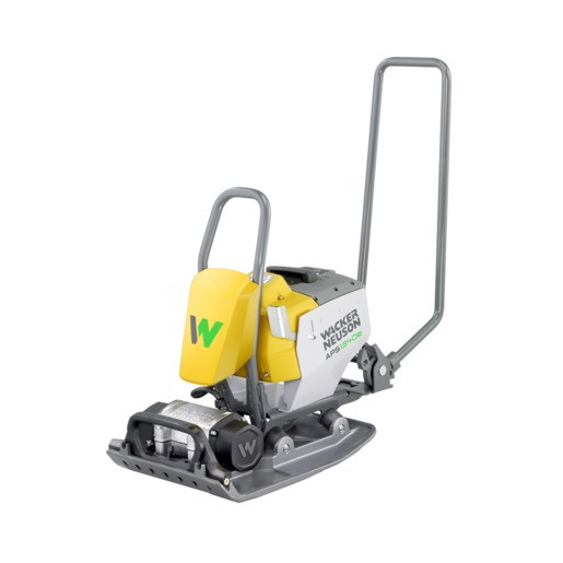 Battery-powered vibrating plate